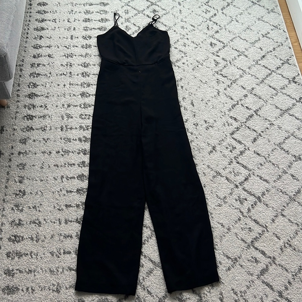 Anthropologie Black Jumpsuit